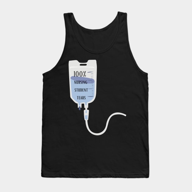 nursing student tears Tank Top by Clouth Clothing 